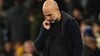 City-Trainer Pep Guardiola reagiert mit Selbstkritik nach der Niederlage im Derby.