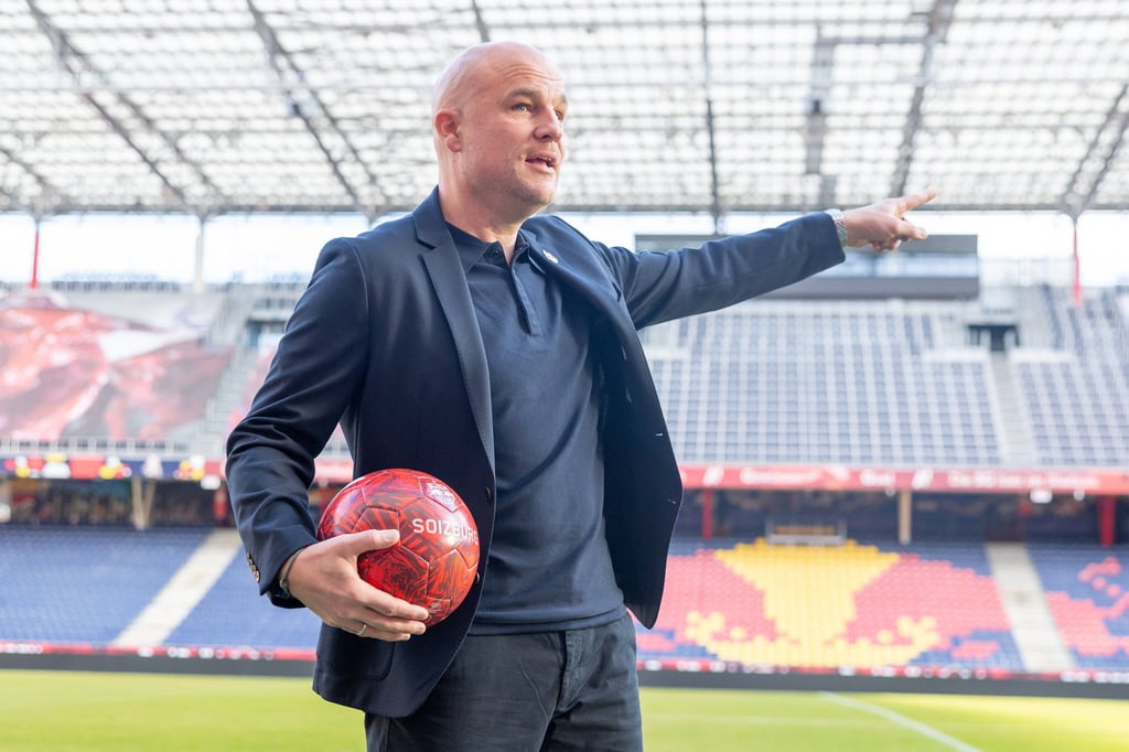 Rouven Schröder hat bei Red Bull Salzburg gleich alle Hände voll zu tun.