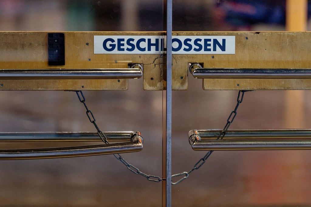 In Sachsen ist die Zahl der Insolvenz einem Bericht zufolge 2024 gestiegen (Archivbild)