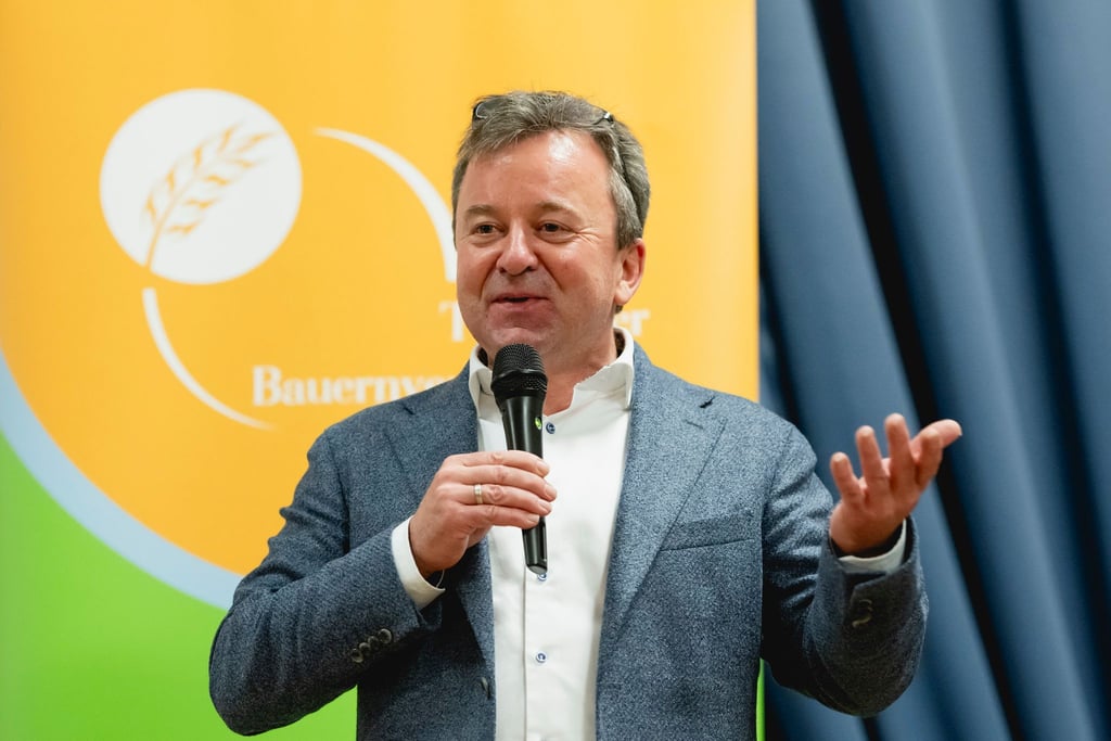 Klaus Wagner wurde als Präsident des Thüringer Bauernverbandes wiedergewählt.