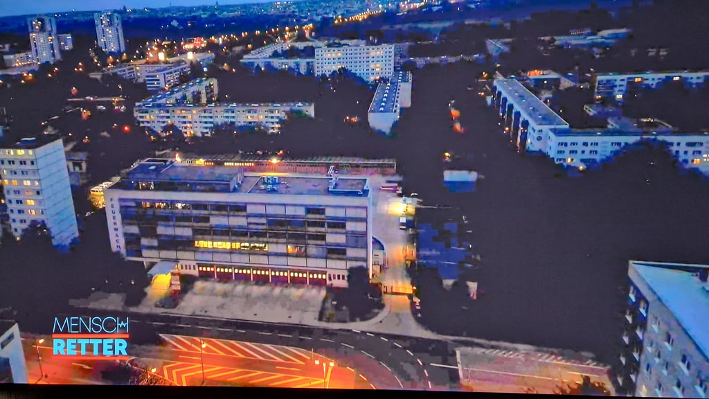 Dokuserie Mensch Retter von RTL 2 bei der Berufsfeuerwehr in Halle-Neustadt