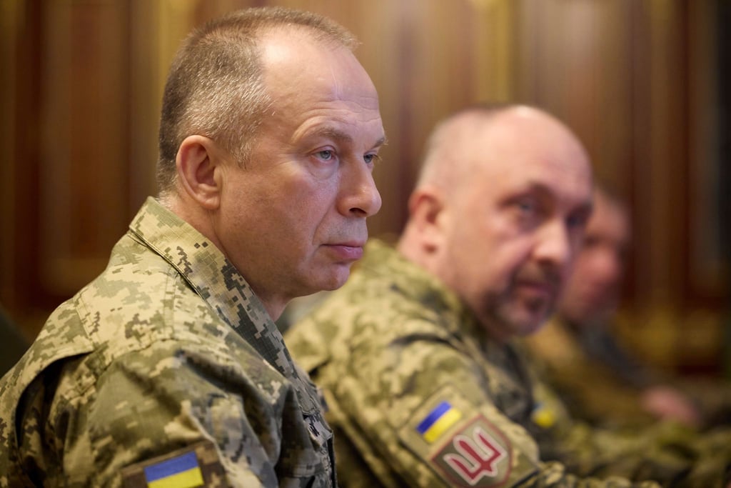 Olexander Syrskyj nennt die ukrainische Gegenoffensive im russischen Gebiet Kursk erzwungen. (Archivbild)