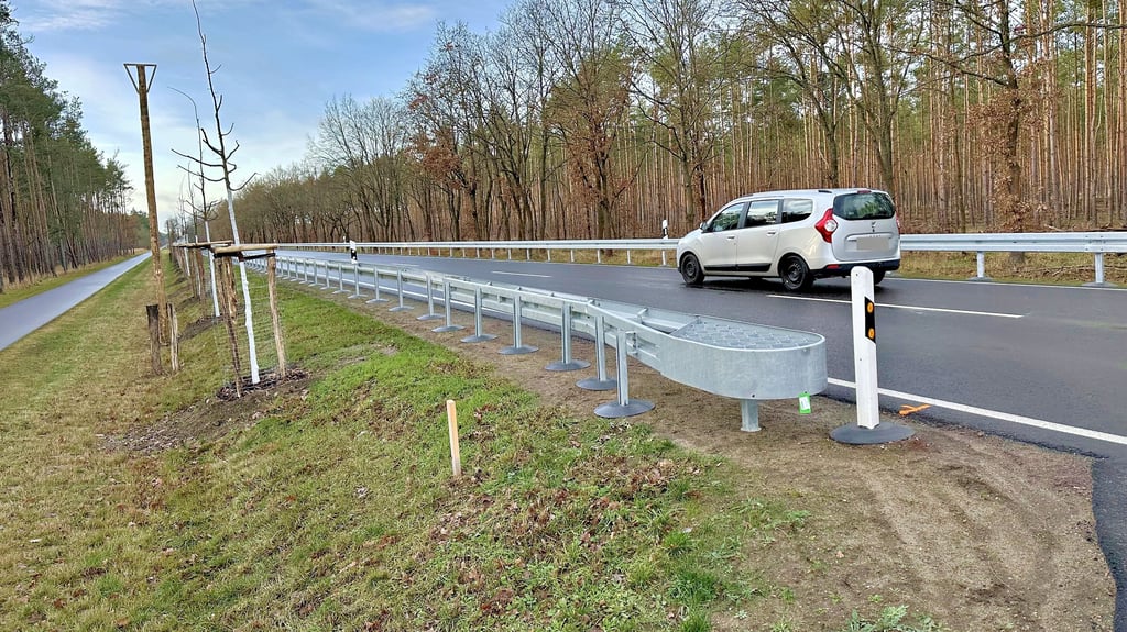 Die Sanierung der Bundesstraße 1 zwischen Parchen und Genthin ist jetzt beendet.