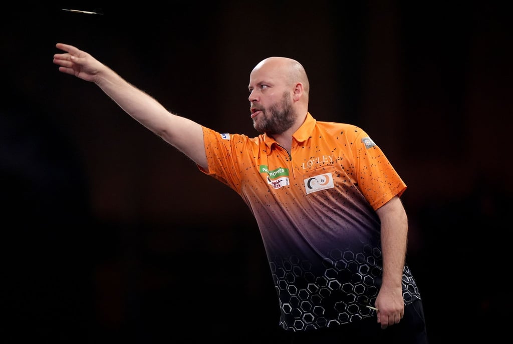 Der Niederländer Christian Kist warf bei der Darts-WM einen perfekten Neun-Darter.