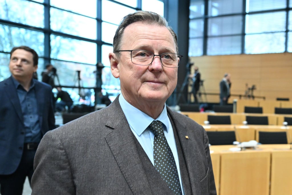 Thüringens Ex-Ministerpräsident Bodo Ramelow (Linke) erinnerte das Agieren der AfD bei der Wahl des Regierungschefs in Sachsen an den 5. Februar 2020. (Archivbild)