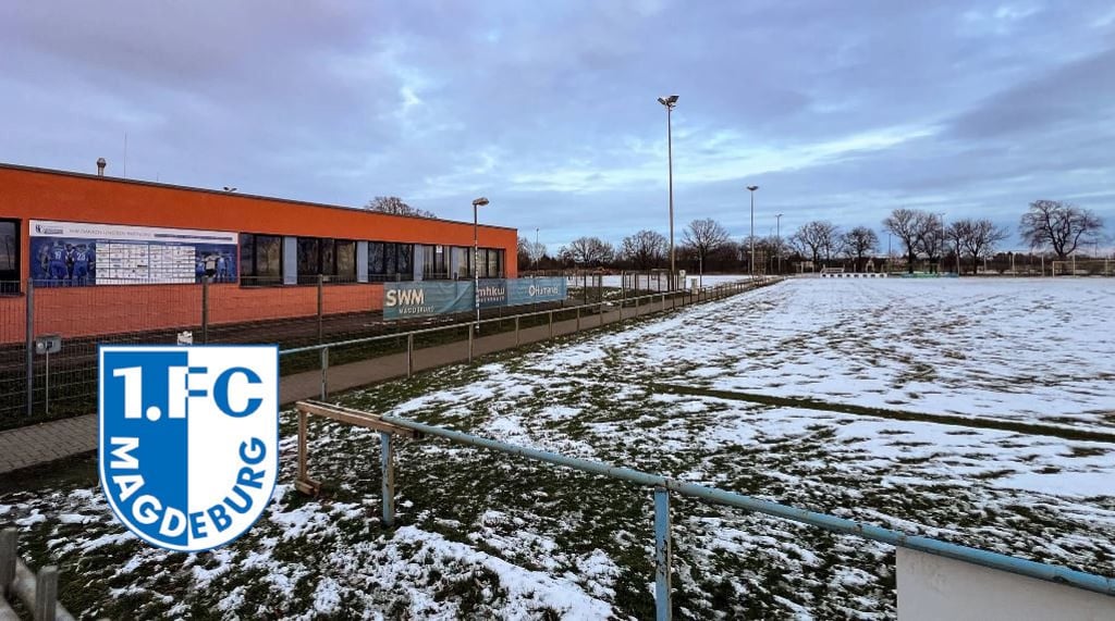 Die Trainingsplätze hinter der Avnet-Arena sollten längst modernisiert werden, passiert ist aber nichts. Den FCM ärgert das massiv.