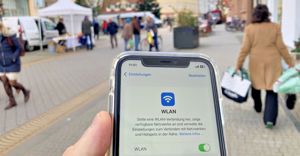 Möglichkeiten für einen kostenfreien Internetzugang im Bereich der Burger Innenstadt werden von der Stadtverwaltung ausgelotet.