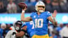 Chargers-Quarterback Justin Herbert warf gegen Denver zwei Touchdown-Pässe.