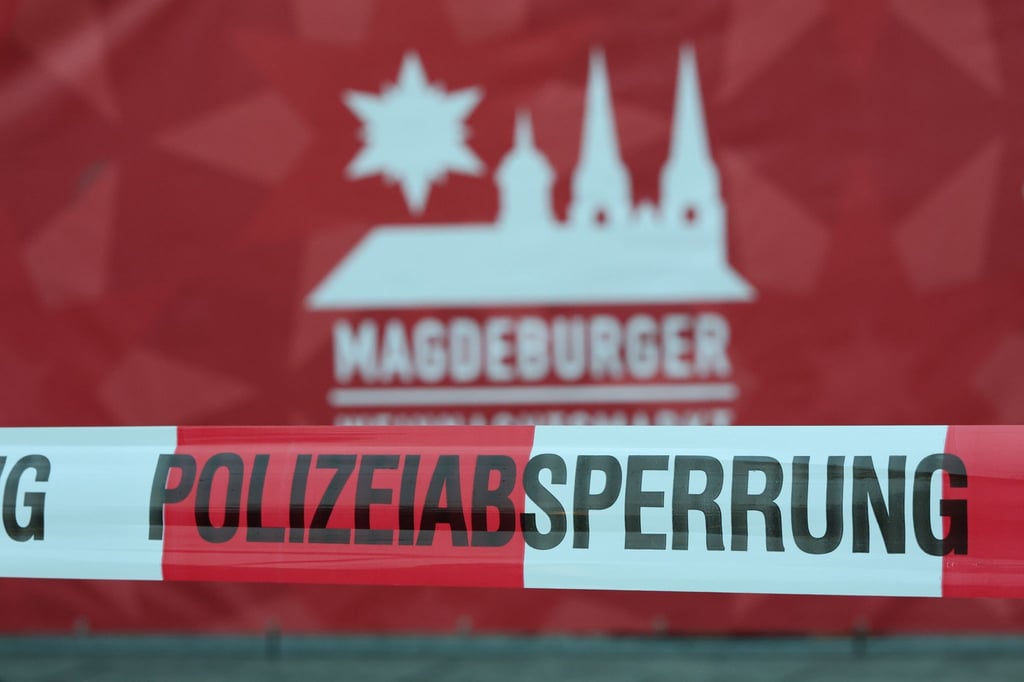 Bundeskanzler Scholz und andere Politiker sind in Magdeburg eingetroffen.