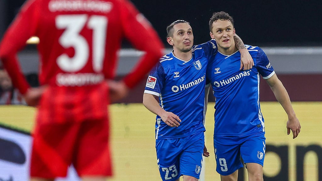 Baris Atik und Martijn Kaars waren die Männer des Spiels beim Auswärtssieg des 1. FC Magdeburg bei Fortuna Düsseldorf.