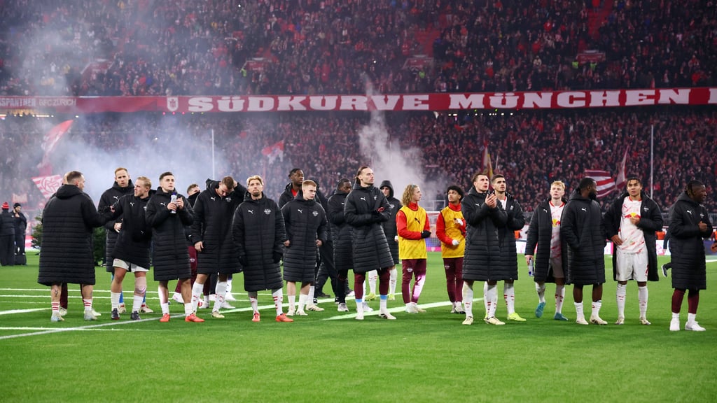 Enttäuschender Jahresabschluss: RB Leipzig in München.