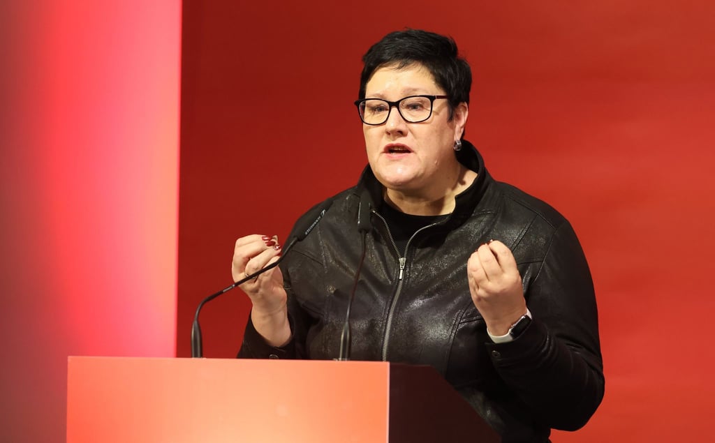 Co-Landeschefin Kathrin Michel ist Spitzenkandidatin der sächsischen SPD zur Bundestagswahl.
