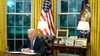 US-Präsident Joe Biden im Oval Office. (Archivbild)