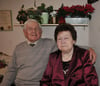  Annerose und Richard Hesse aus Wallhausen feierten das Fest der  Eisernen Hochzeit.   