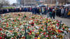 Das Blumenmeer vor der Johanniskirche wächst weiter.