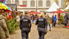 Die Polizeipräsenz ist auch auf dem Wittenberger Weihnachtsmarkt unmittelbar nach den Ereignissen in Magdeburg erhöht worden.