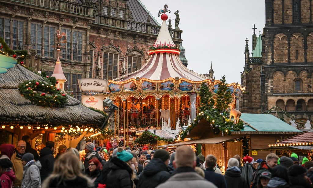 Nach dem Anschlag von Magdeburg wurde auf dem Weihnachtsmarkt in Bremen die Polizeipräsenz erhöht.