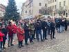 Gedenken auf dem Markt in Querfurt am Sonntag