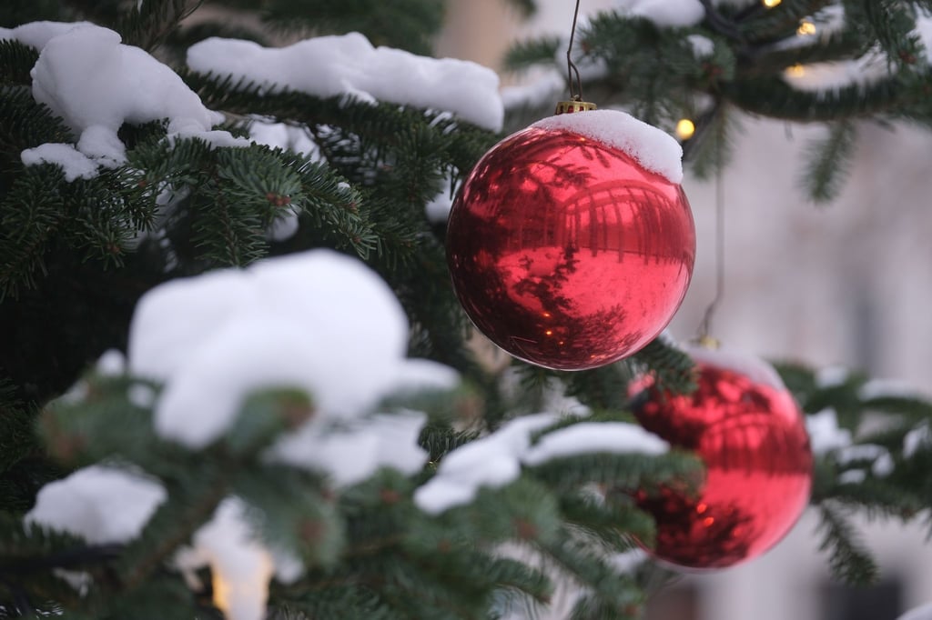 Weiße Weihnachten gibt es dieses Jahr wohl nur im sächsischen Bergland. (Archivbild)