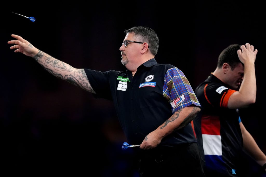 Ex-Weltmeister Gary Anderson scheidet überraschend aus.