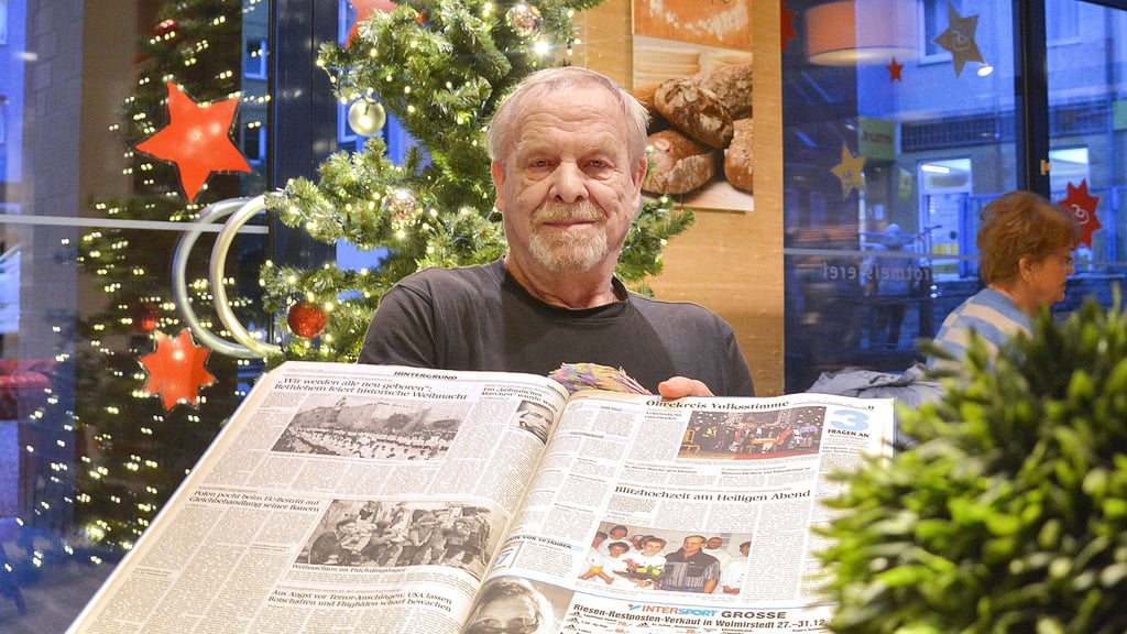 Axel Falke hat am 24. Dezember spontan und als Überraschung seine damalige Freundin Nancy geheiratet. Jetzt haben sie Silberhochzeit - und viel erlebt.
