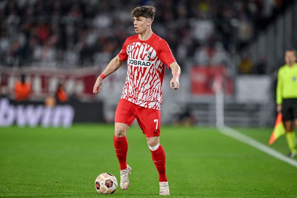 Vor Wechsel zum FC St. Pauli: Noah Weißhaupt vom SC Freiburg.