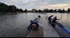 Blick auf den Steg, der zum Einstieg auf den Elbe-Havel-Kanal von den Kanuten der Wassersportfreunde Burg genutzt wird. Die Anlage ist in die jahre gekommen und hat erhebliche Mängel.