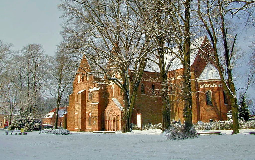 Die Klosterkirche am 30. Dezember 2015.