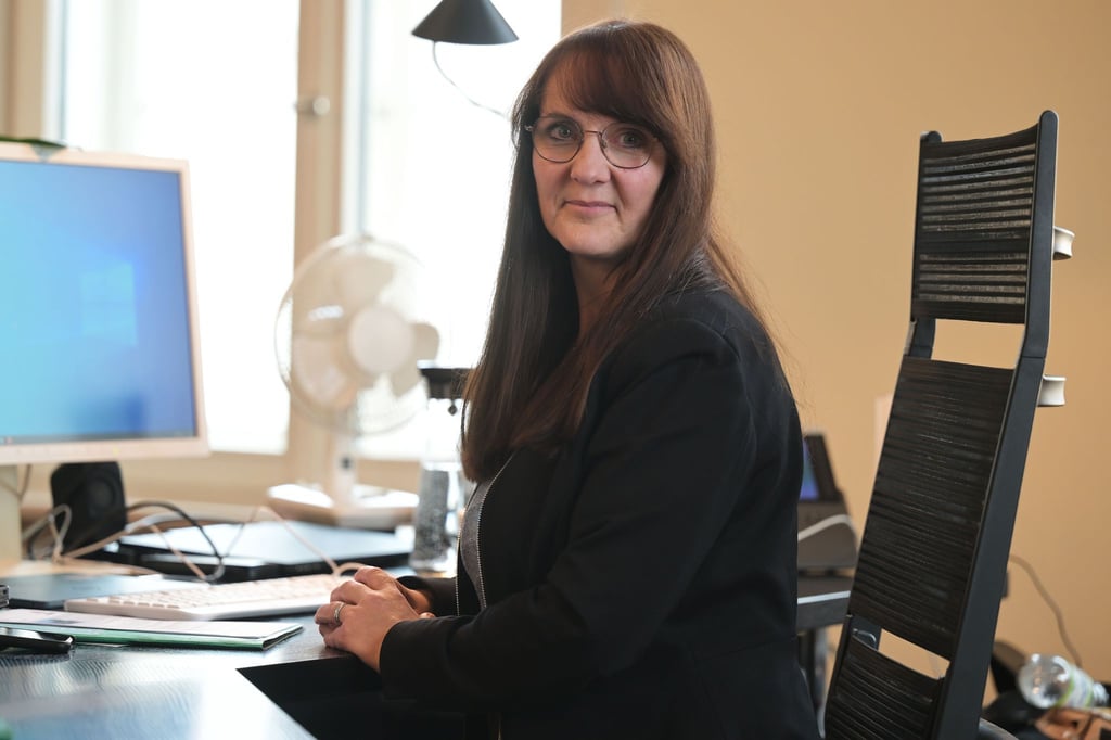 Die SPD-Politikerin Katrin Lange wechselte vor wenigen Wochen von der Finanzministerin an die Spitze des Innenministeriums.