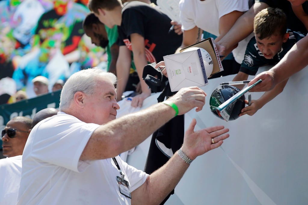 Bill Bergey war vor allem bei Fans der Philadelphia Eagles populär.