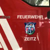 Am Donnerstagabend wird die Zeitzer Feuerwehr zu einem Brand in die Schützenstraße gerufen. 