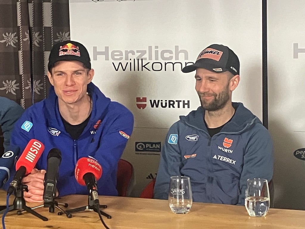 Andreas Wellinger und Pius Paschke sind optimistisch.