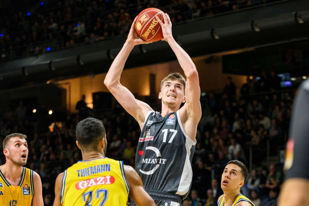 Derbysieger im Basketball: Johann Grünloh von Rasta Vechta.