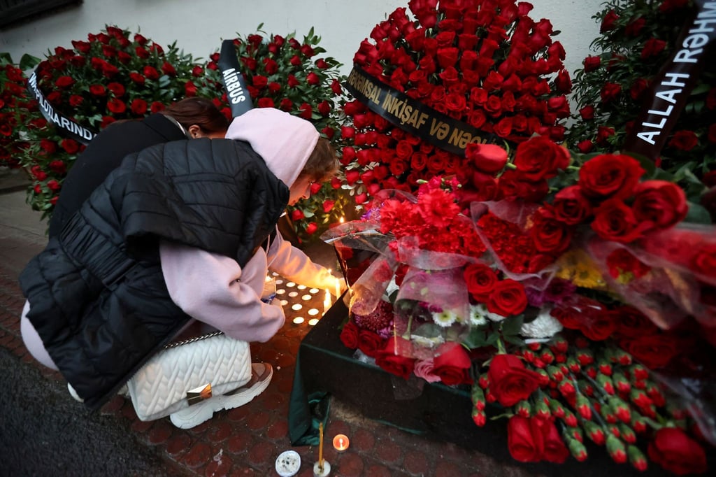 Trauer um die Toten nach dem Absturz in Kasachstan.