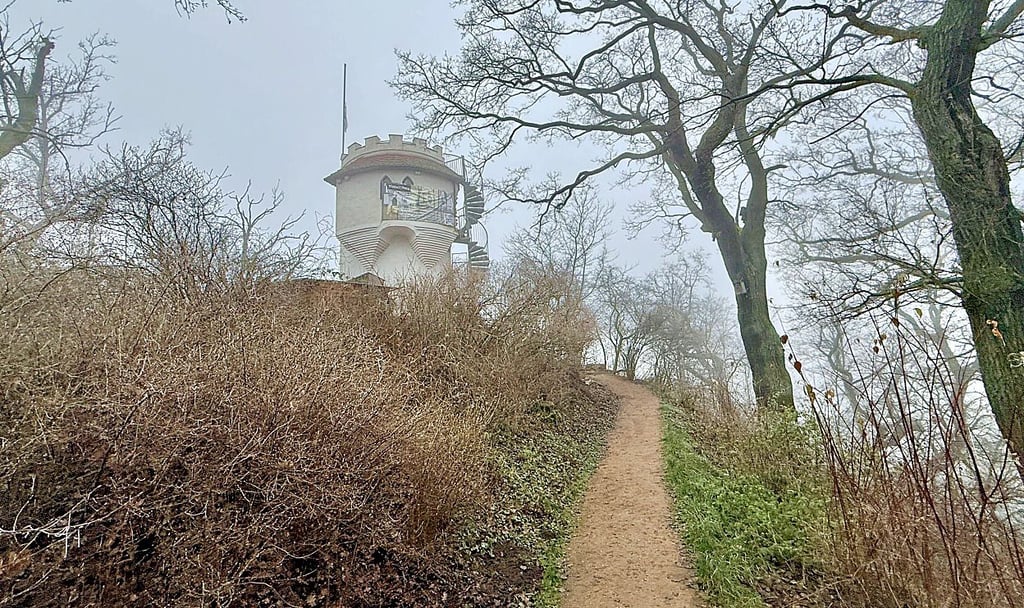 Auf der Wallwitzburg gibt es zu Silvester einen besonderen Ausblick.