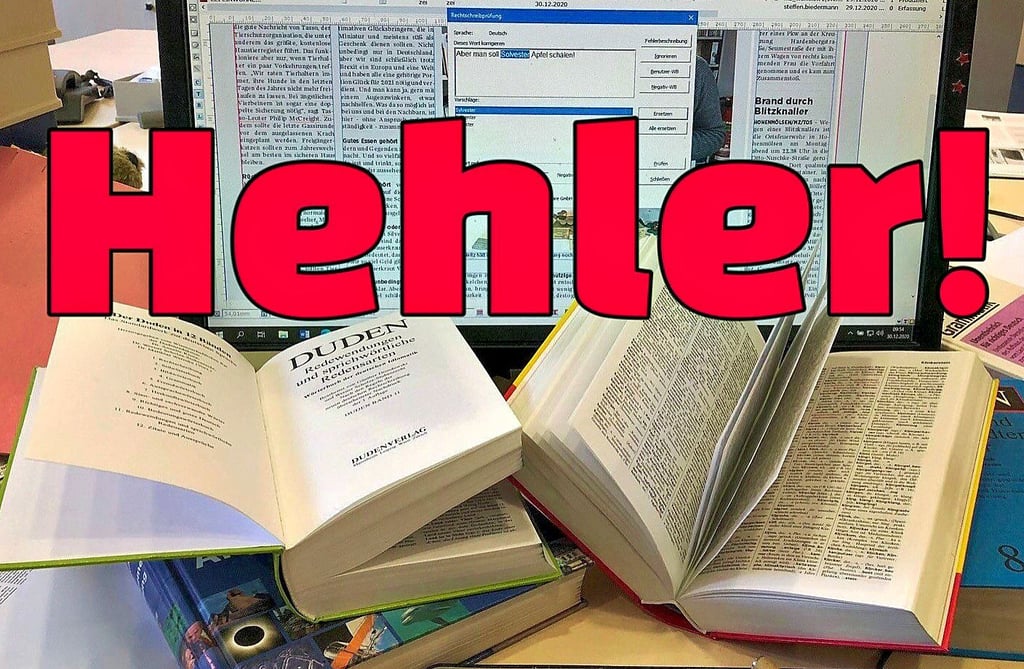 Schlechtschreibung 2024: Von Fehlern, Korrekturen und davon, was die Leser nicht lasen.