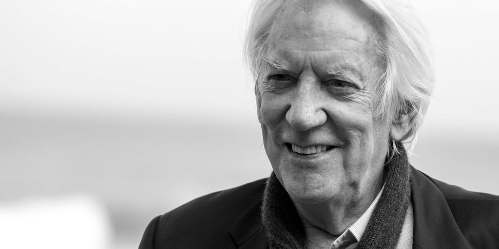 Kanadischer Schauspieler Donald Sutherland mit 88 Jahren gestorben. (Archivbild)