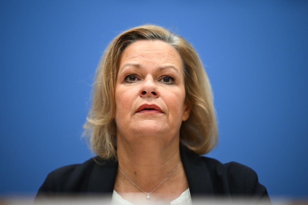 Die Kontrollen sind notwendig, findet Bundesinnenministerin Nancy Faeser.