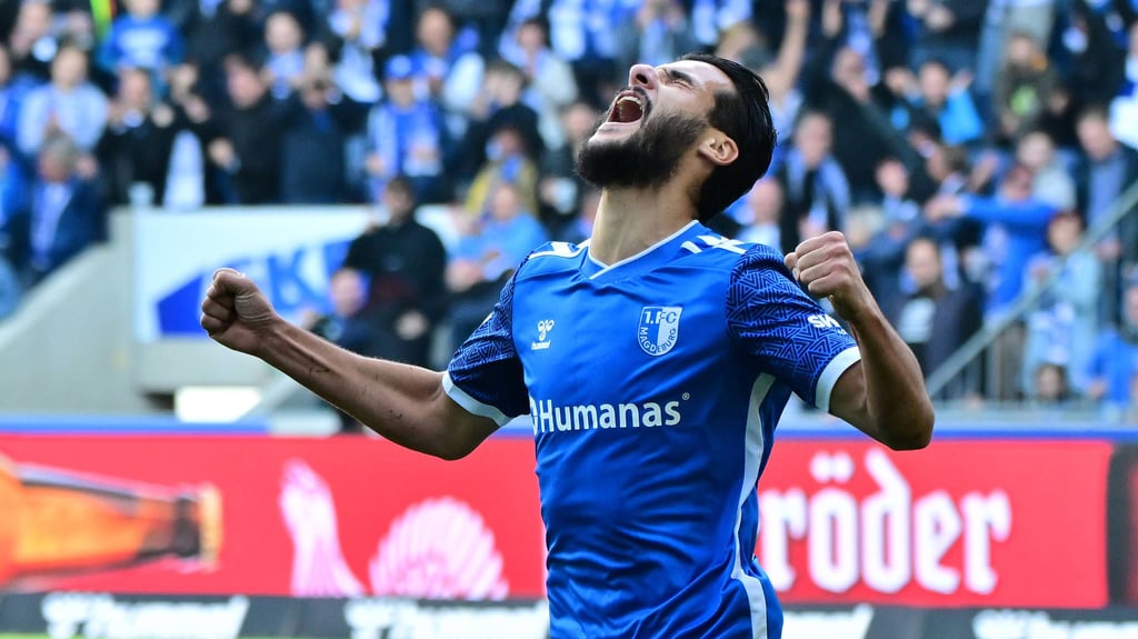Mo El Hankouri spielt eine bisher außergewöhnliche Saison beim 1. FC Magdeburg.