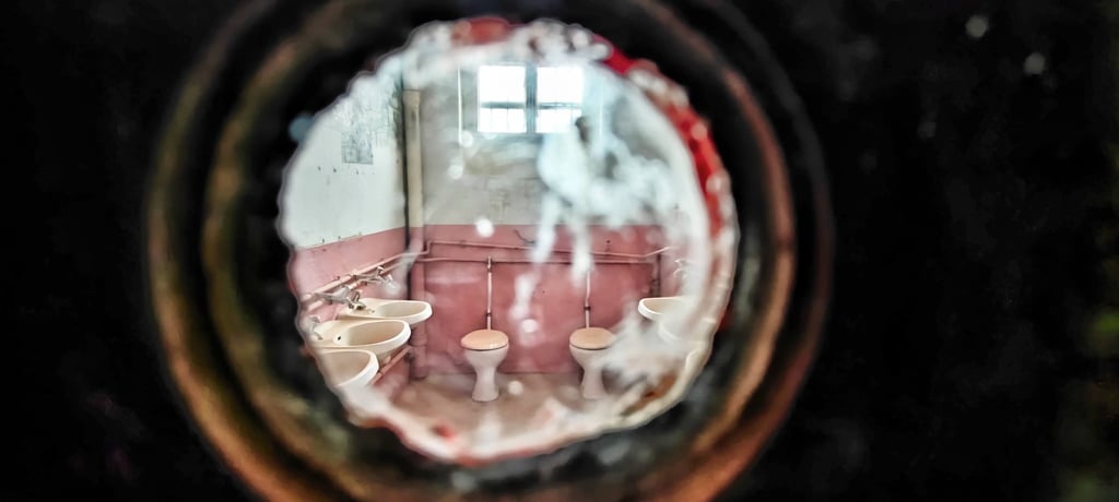 Die Wärterinnen hatten in Hoheneck immer Einblick, selbst in den Sanitärbereich.