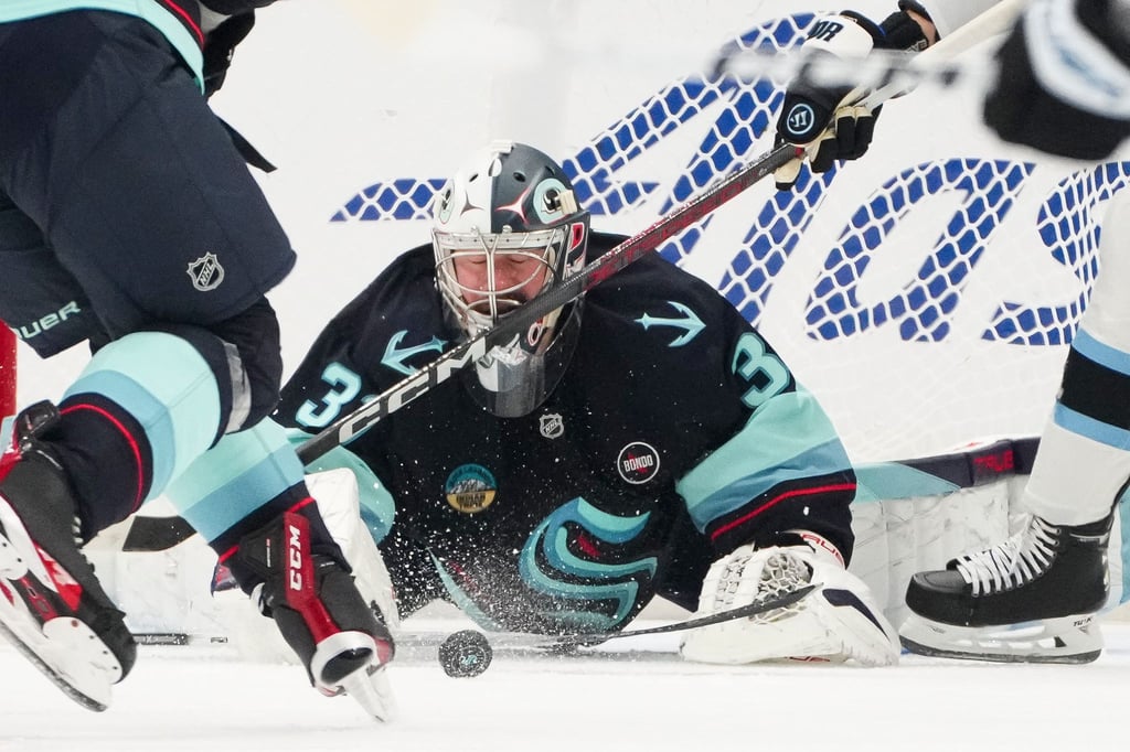 Philipp Grubauer parierte 28 Schüsse auf sein Tor.