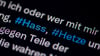 Politiker können Hass und Hetze seit Mai über ein Online-Portal an die Justiz melden (Symbolbild)