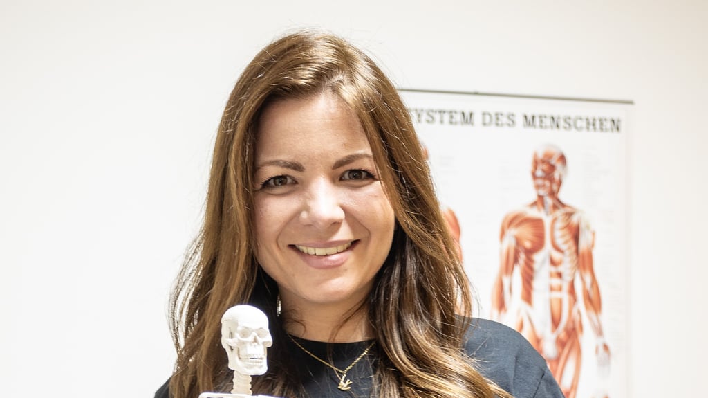 Justine Deyring wagt mit der Physiotherapiepraxis im Höfchen in Jessen den Sprung in die Selbstständigkeit.