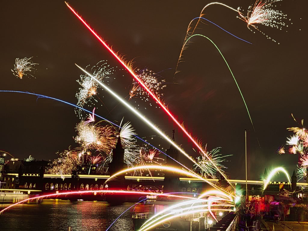 Berlin erlebte mal wieder ein wildes Silvester.