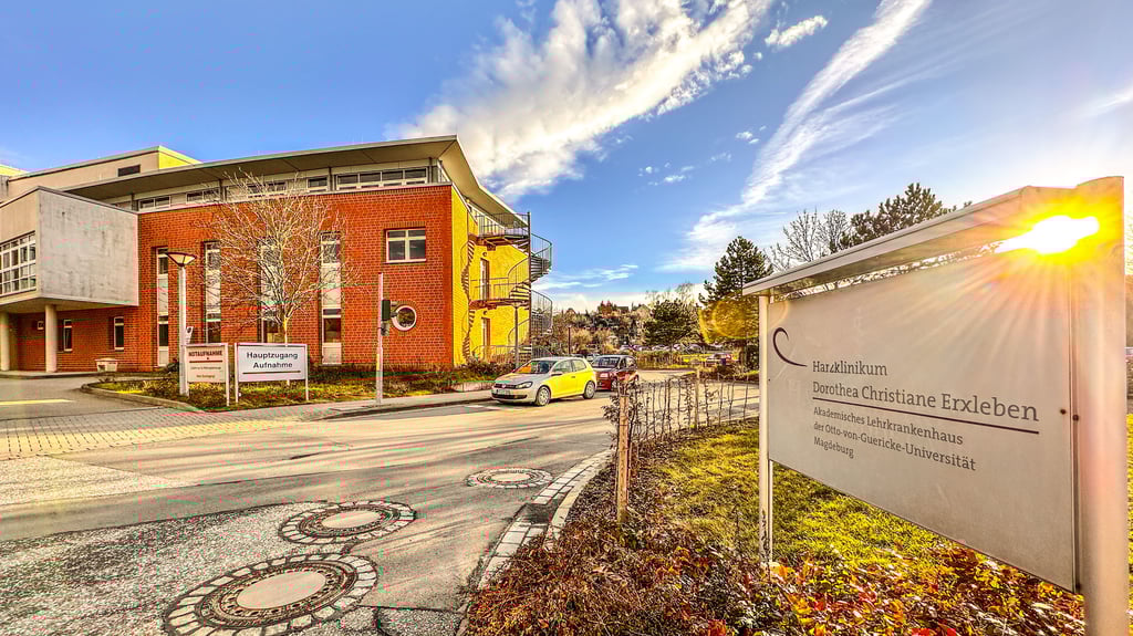 Im Harzklinikum Wernigerode liegt am Neujahrstag, 2. Januar 2025, eine Telefonstörung vor.