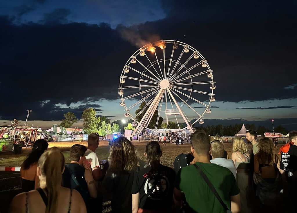 Brand beim Highfield-Festival: Ermittlungen dauern noch Monate