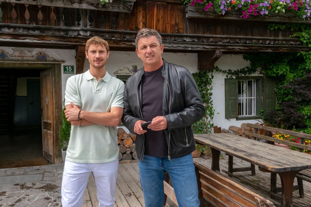 Frederic Brossier ist noch recht neu beim ZDF-„Bergdoktor“.
