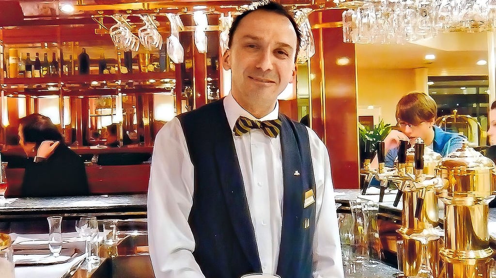 2007 war Barkeeper Georg Hofmann noch in seinem Element.