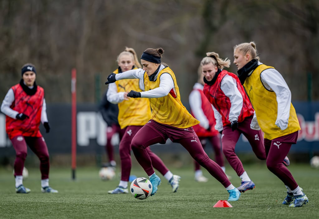 Los gehts: RB-Stürmer Giovanna Hoffmann.