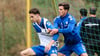 Talent Marcel Zajusch (l.), hier im Zweikampf mit Tobias Müller, ist mit dem 1. FC Magdeburg ins Trainingslager nach Side geflogen.